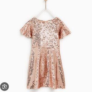 Zara Kids Sequin Dress, Size 6